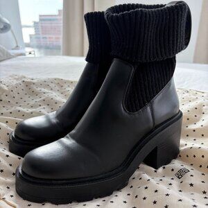 ZARA Boots black